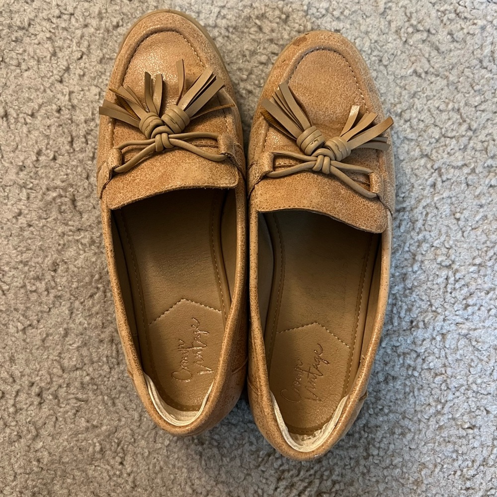 Crown Vintage Brown Leather Oxfords